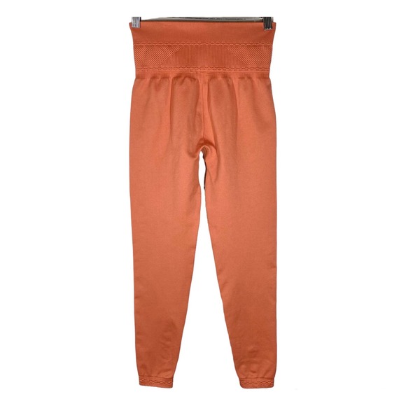 Gymshark Seamless Athletic Leggings Burnt Orange - Picture 2 of 7